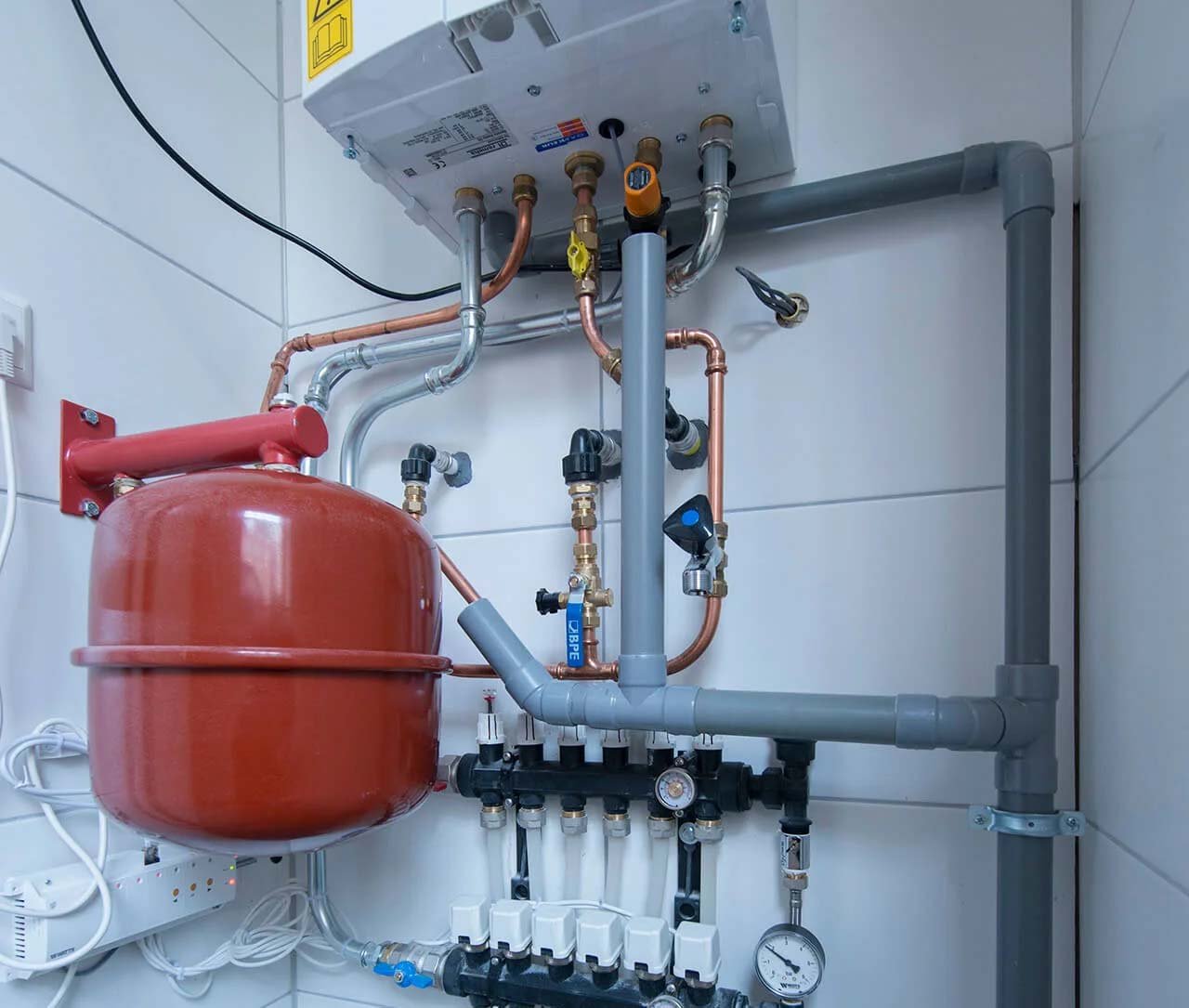 CV-ketel installatie